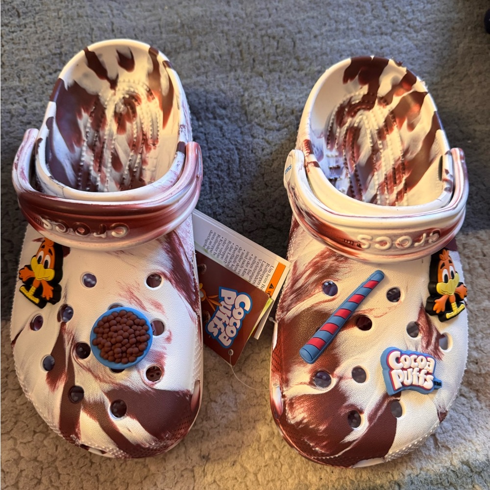 Coco puffs crocs
